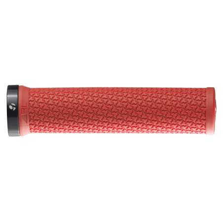 Puños Bontrager Race Lite Fino Lock-On Rj./Ng Collar - BONTRAGER