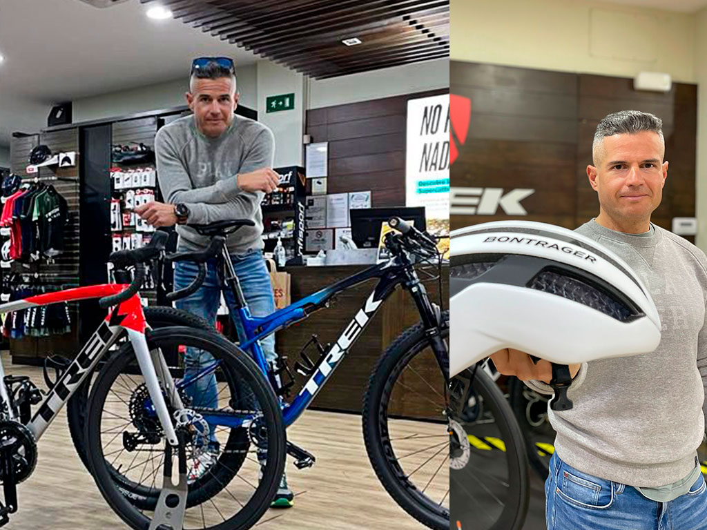 Sergio Lopez embajador trek malaga