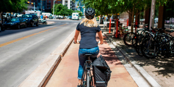 Ir al trabajo en bicicleta