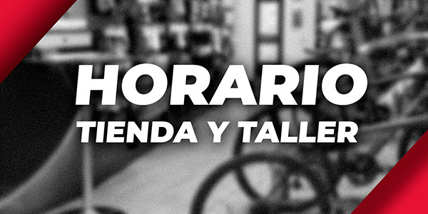 Horario tienda y taller